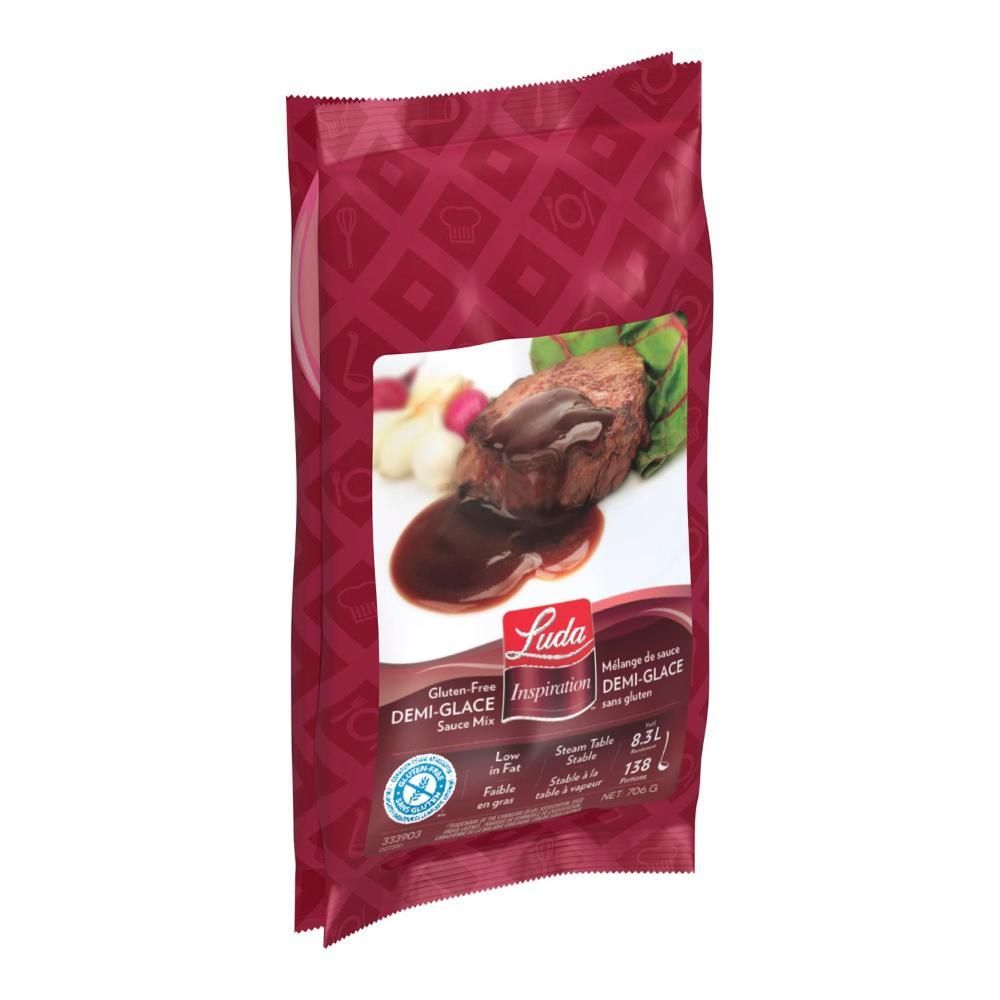 Luda Inspiration ,préparation Pour Sauce Demi-glace, Sachet De 706 G – 6 Sachets Par Carton