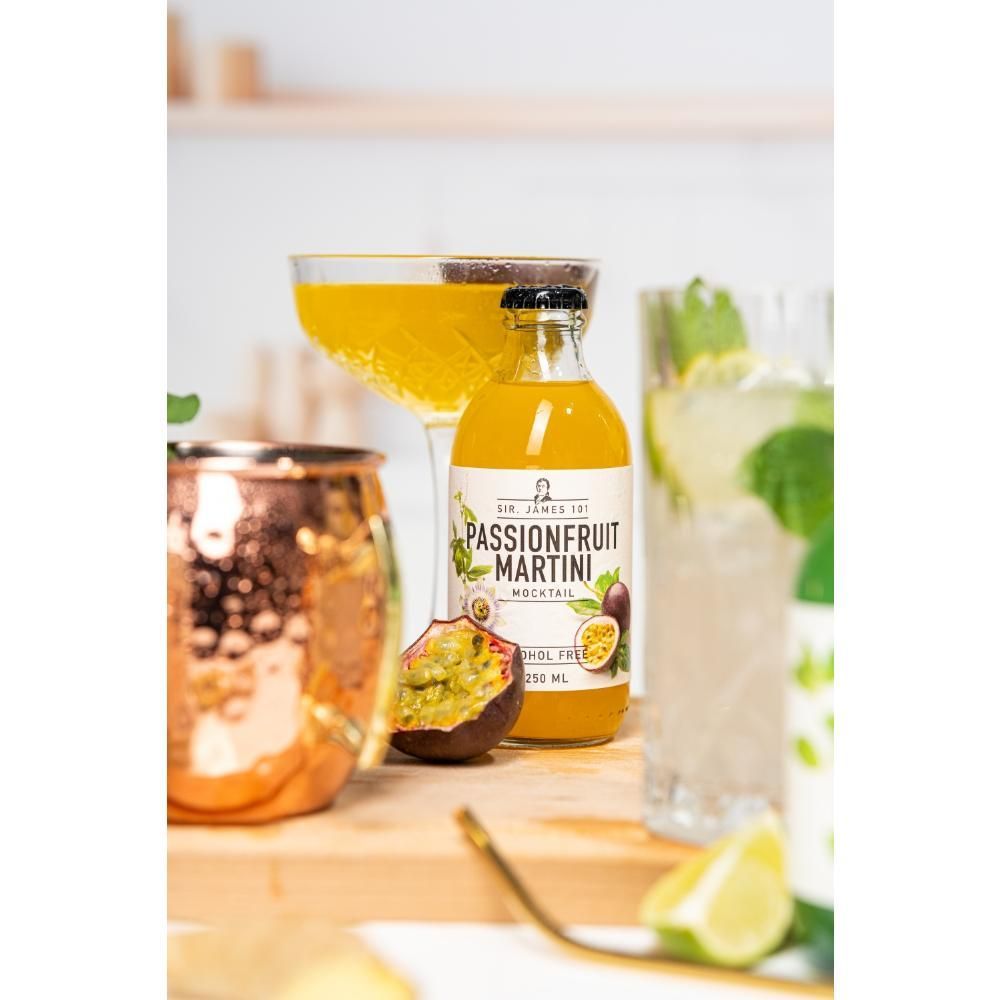 Sir James 101 Passion Fruit Martini, 250 Ml -- 12 Per Case
