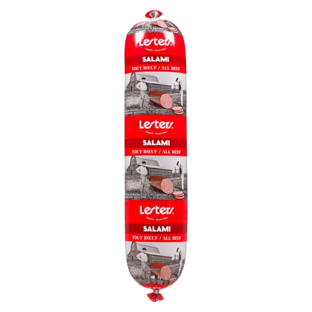 Lesters All Beef Salami, 2 Kg -- 3 Per Case