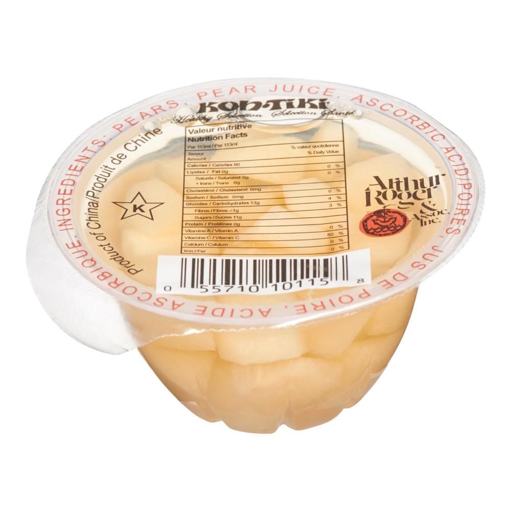 Kontiki Diced Pear In Pear Juice, 113 Ml -- 24 Per Case