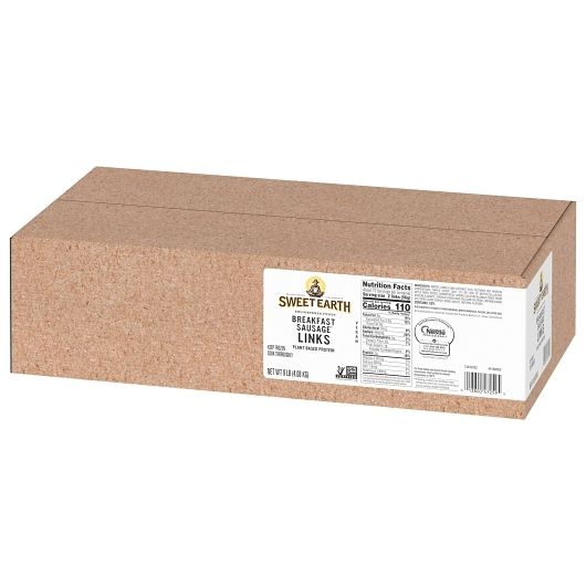 Sweet Earth Plant-based Breakfast Sausage Link, 9 Pound