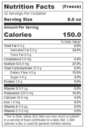 Wholesome Crave Chana Masala Cauliflower Soup, 4 Pound -- 4 Per Case