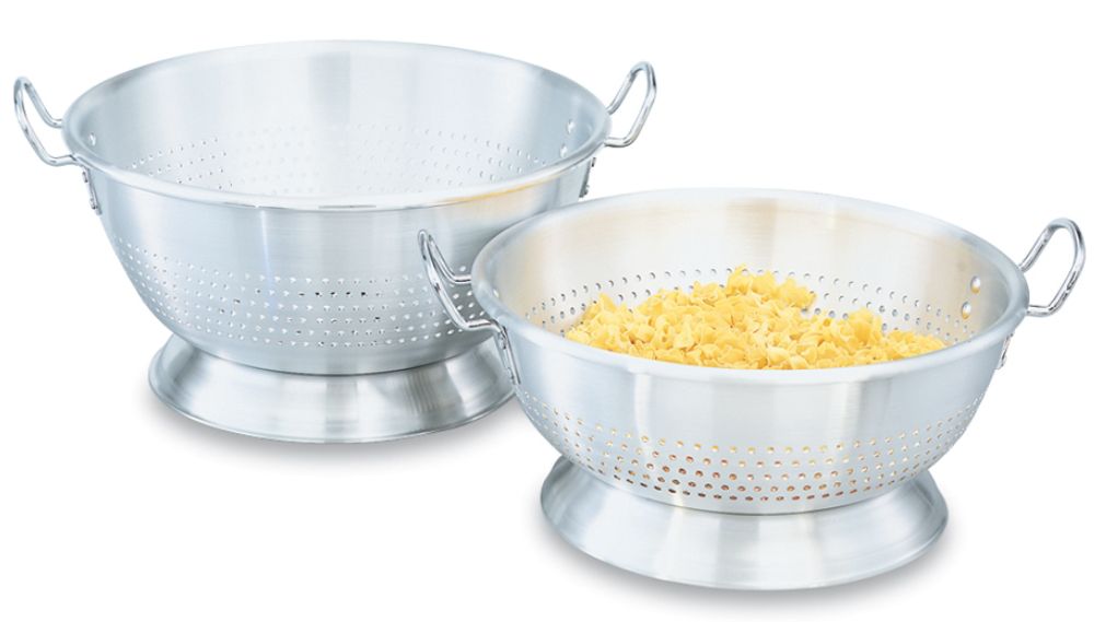 Vollraths Heavy-gauge 11 Quart Aluminum Colander, 10 Gallon