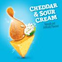 Kelloggs Pringles Cheddar and Sour Cream Potato Crisps, 5.5 Ounce -- 14 per case.