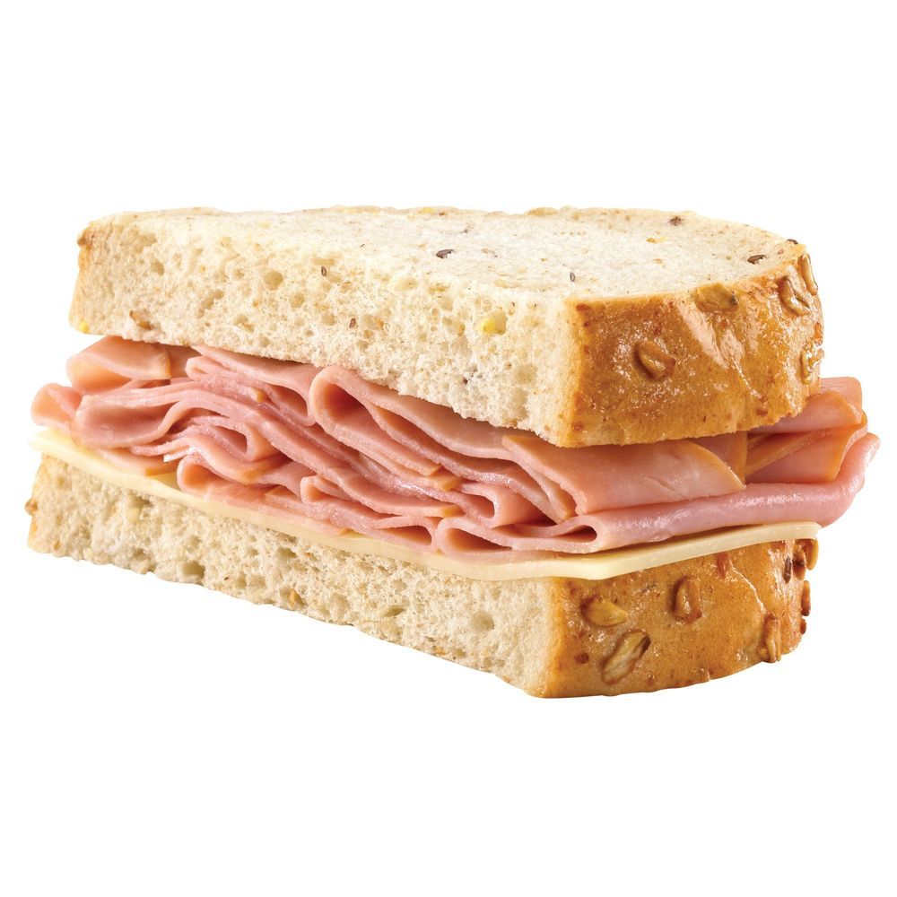 Market Artisan Ham And Swiss On Multigrain Bread Sandwich, 0.5 Ounce -- 8 Per Case