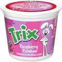 Yoplait Trix Raspberry Rainbow Yogurt, 4 Ounce -- 48 per case.