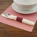 Royal Burgundy Napkin Band - 2500 per pack -- 8 packs per case