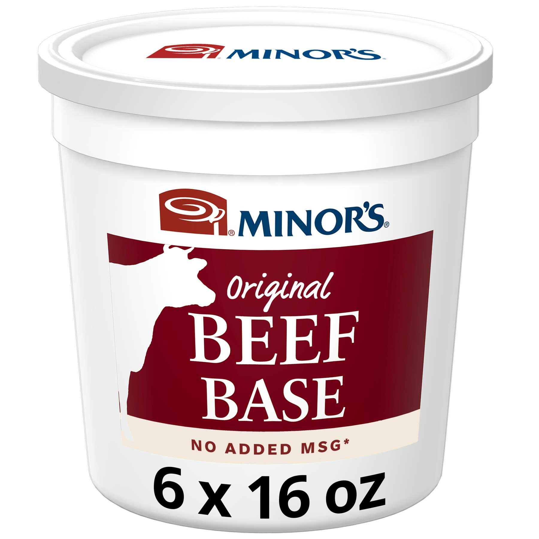 Minor's No Added Msg Beef Base, 1 Pound -- 6 Per Case