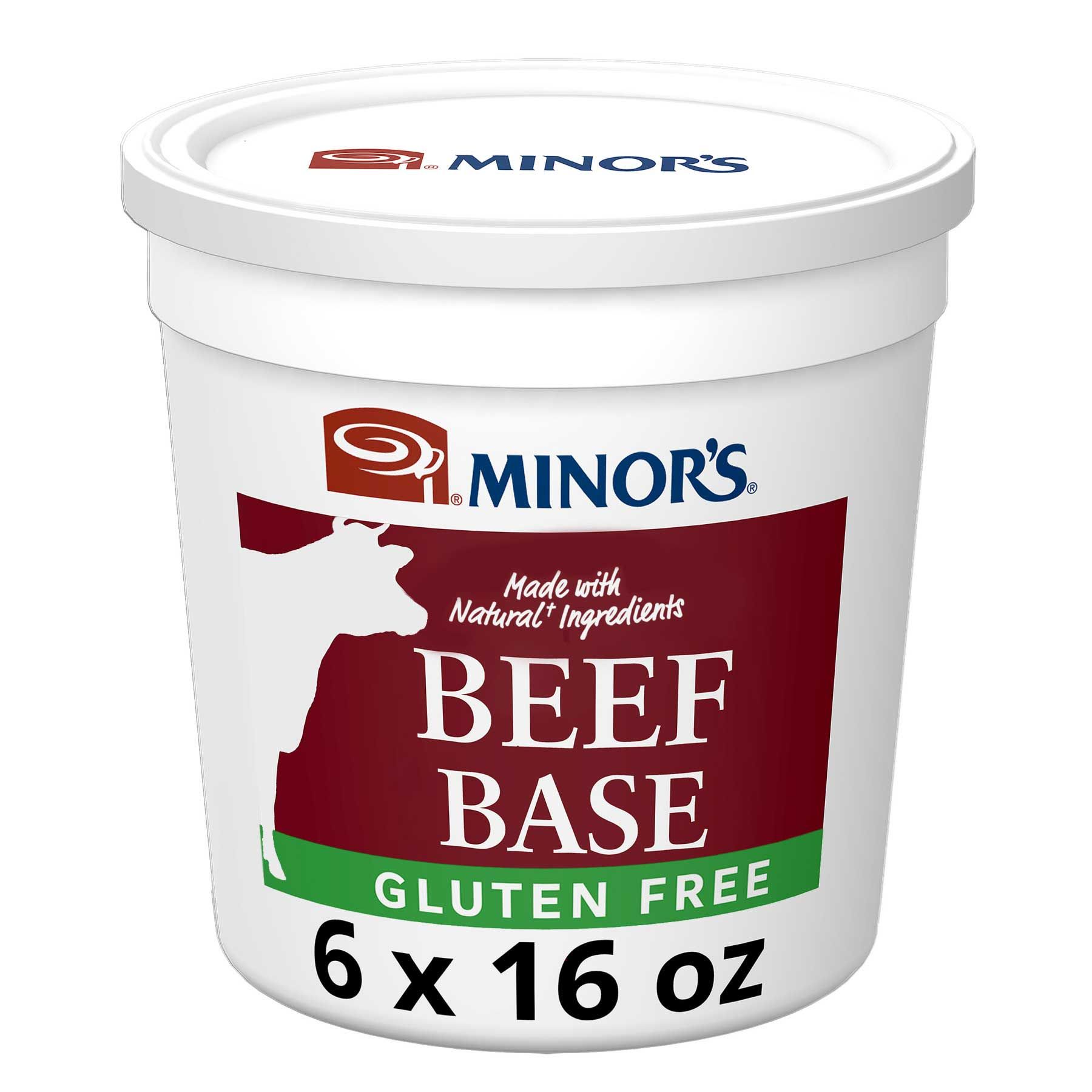 Minor's All Natural Beef Base, 1 Pound -- 6 Per Case