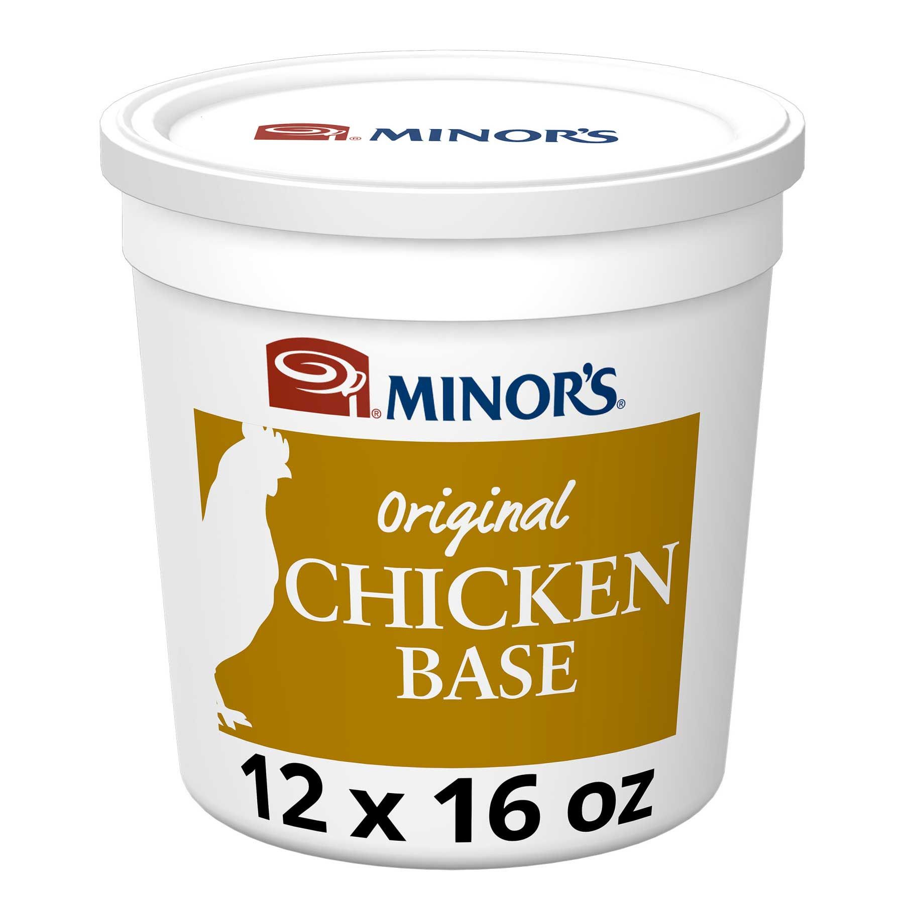 Minor's Chicken Base, 1 Pound -- 12 Per Case