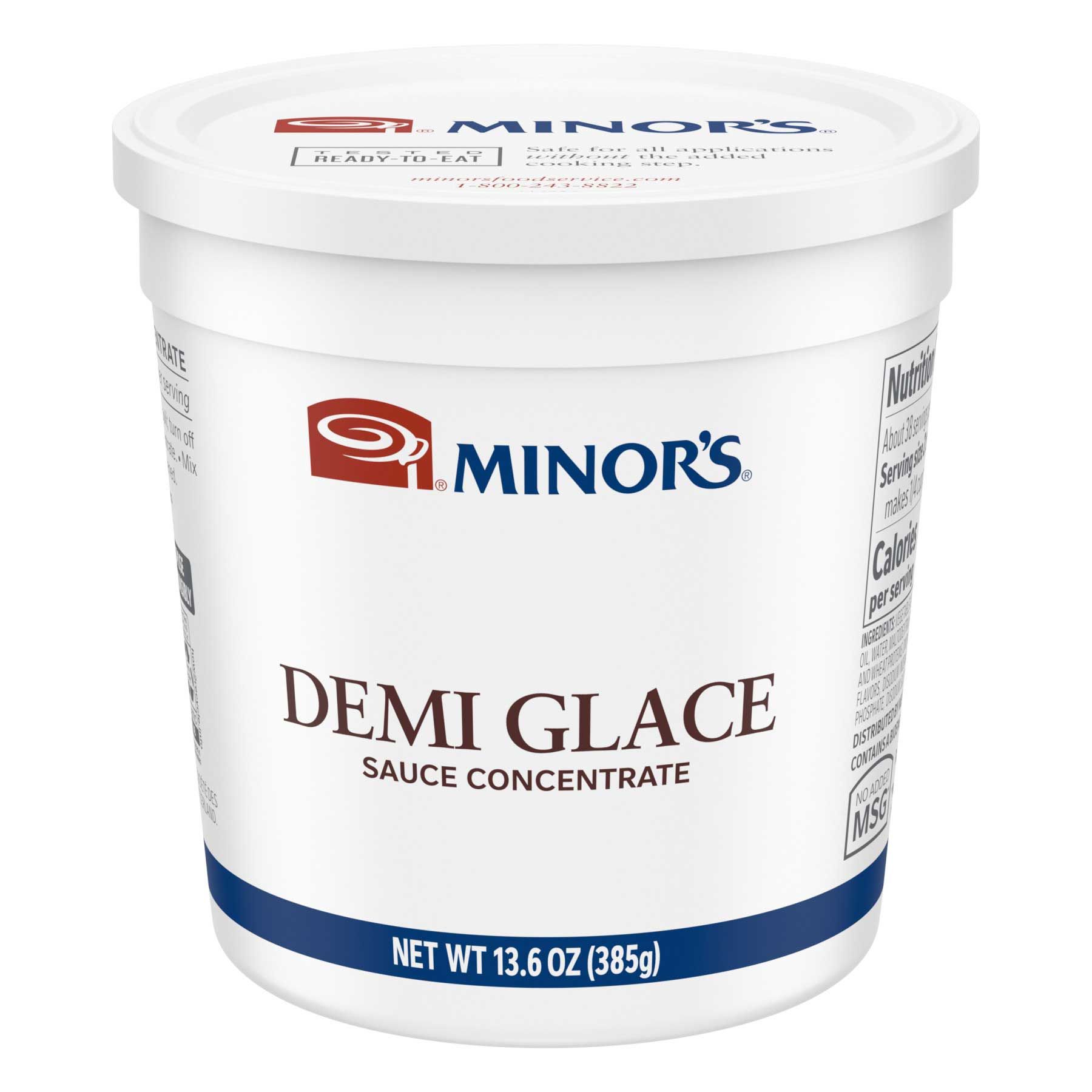 Minor's Concentrate Demi Glace Sauce, 13.6 Ounce -- 6 Per Case