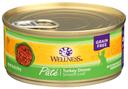 Wellness Turkey Formula Canned Cat Food, 5.5 Ounce -- 24 per case.