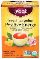 Yogi Sweet Tangerine Positive Energy Tea - 16 tea bags per pack -- 6 packs per case