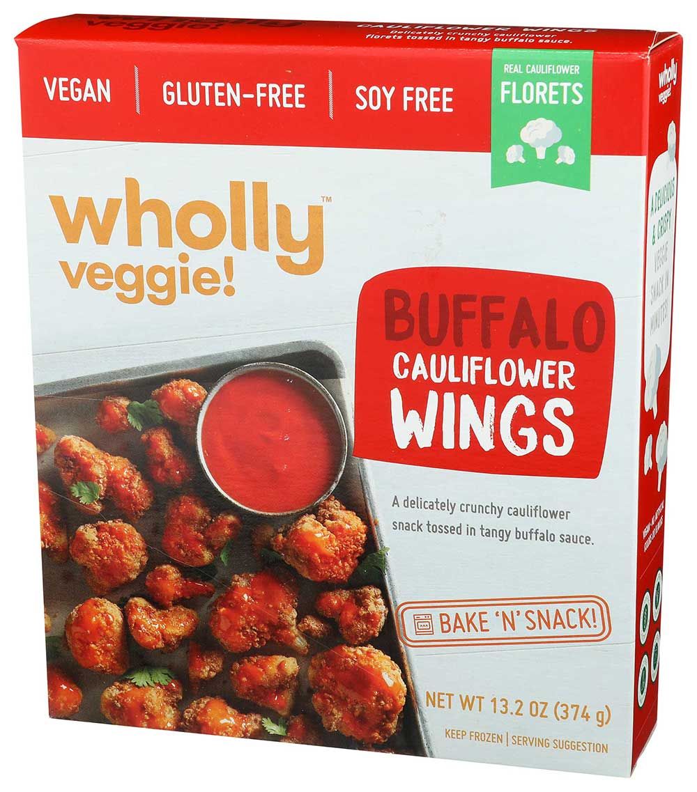 Wholly Veggie Buffalo Cauliflower Wings, 13.2 Ounce -- 8 Per Case