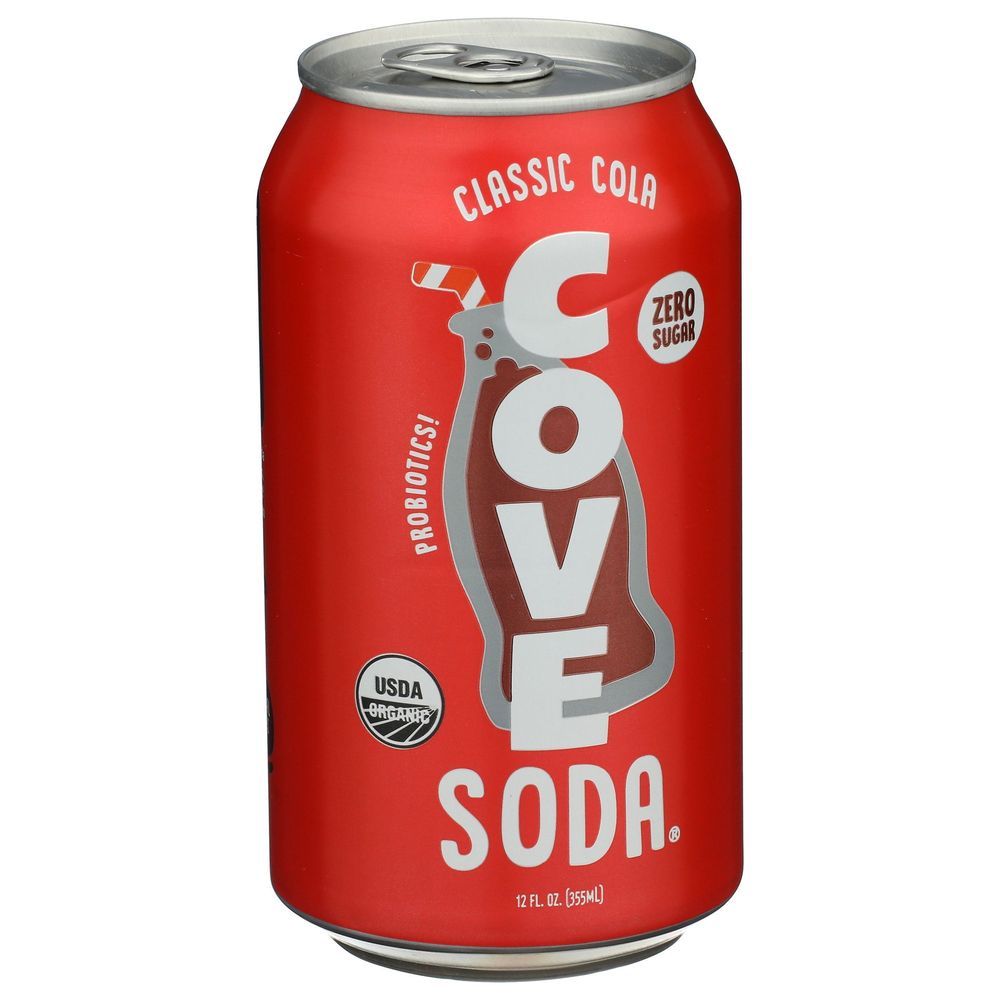 Cove Classic Probiotic Cola Soda, 12 Fluid Ounce -- 12 Per Case