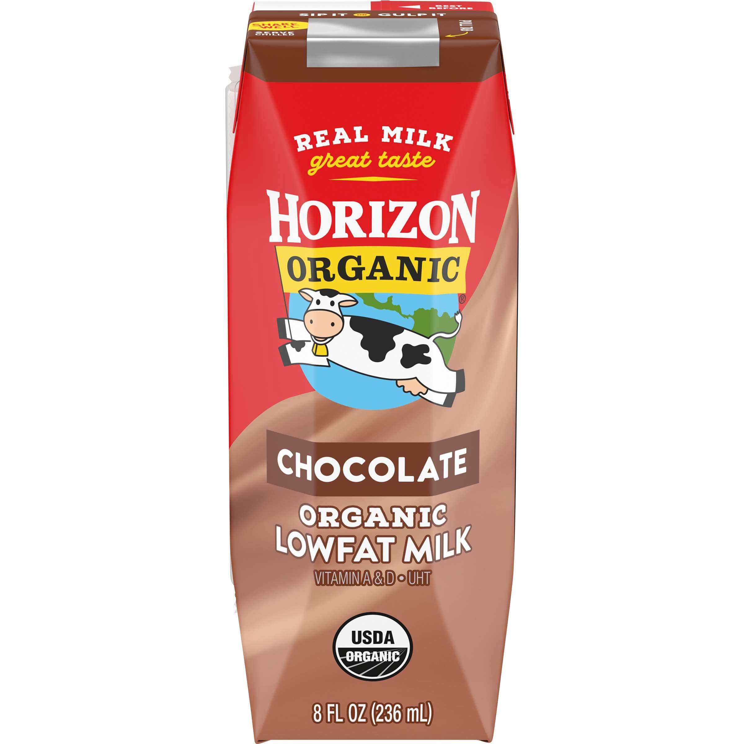 Horizon Organic Chocolate Milk, 8 Ounce -- 18 Per Case