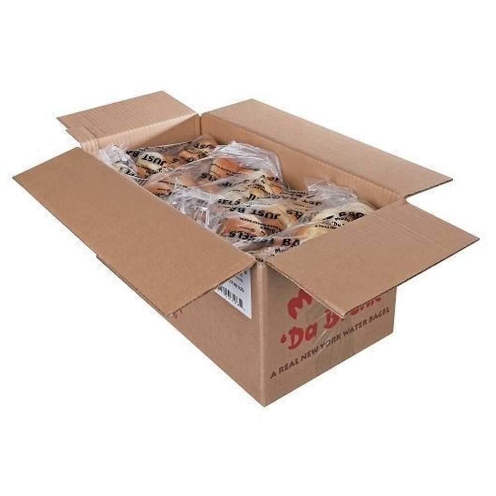 Just Bagels Sliced Assorted Bagel, 3 Ounce -- 48 Per Case