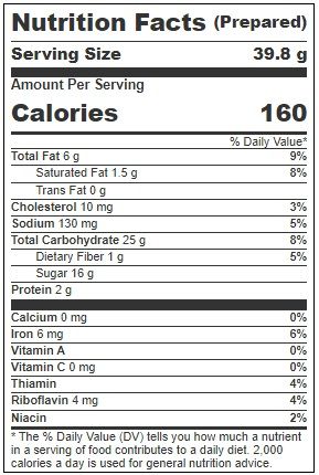 Allen Richs 2/2 Sheet Brownie Without Nuts, 90 Ounce -- 5 Per Case