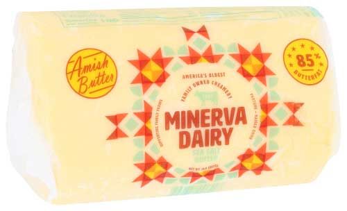 Minerva Amish Roll Butter, 2 Pound -- 6 Per Case