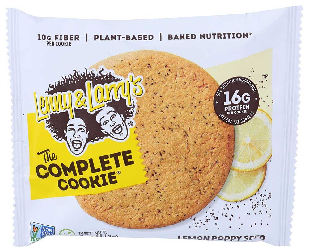 The Complete Cookie Lemon Poppy Seed Cookie, 4 Ounce -- 12 Per Case