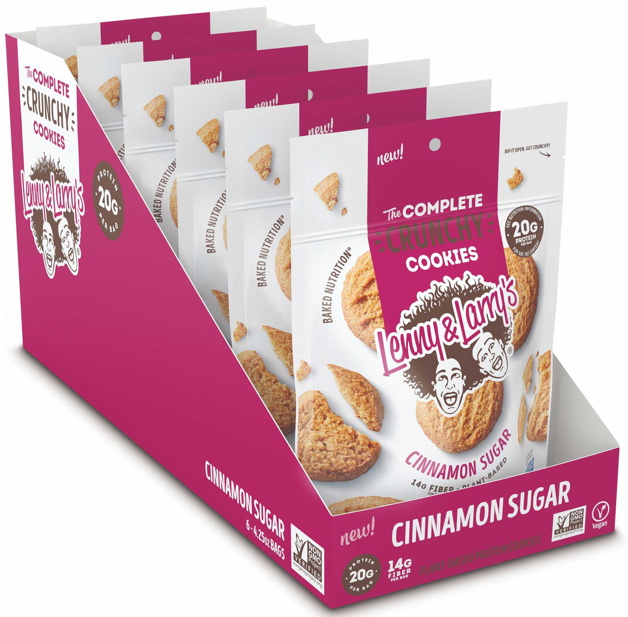 The Complete Crunchy Cookie Cinnamon Sugar Crunchy Cookie, 4.25 Ounce -- 6 Per Case