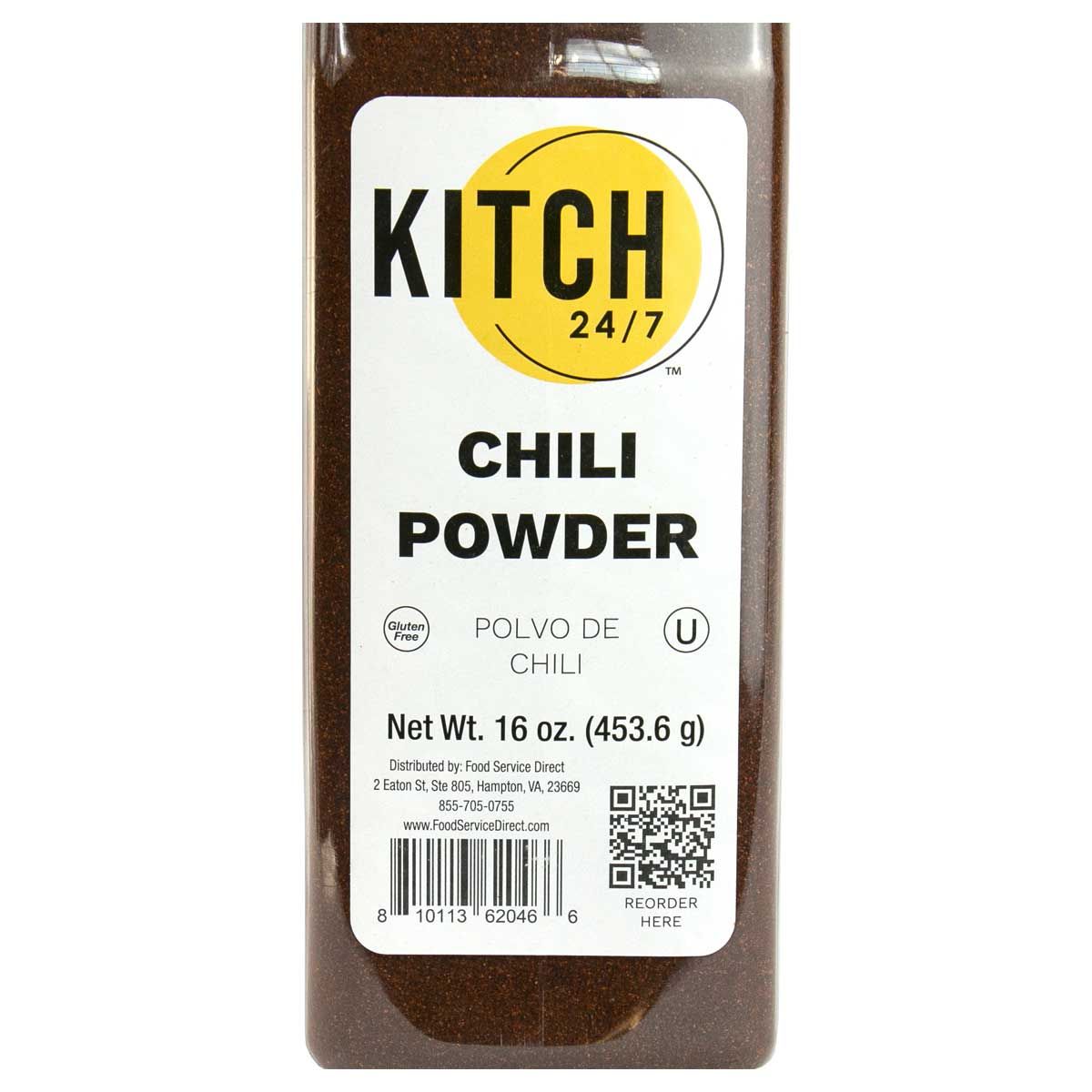 Kitch 24/7 Poudre De Chili, 16 Oz
