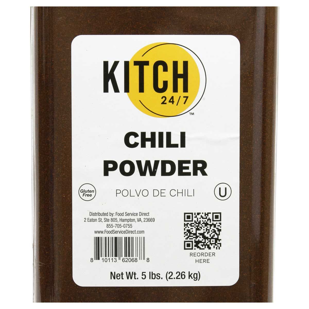 Kitch 24/7 Poudre De Chili, 5 Lb