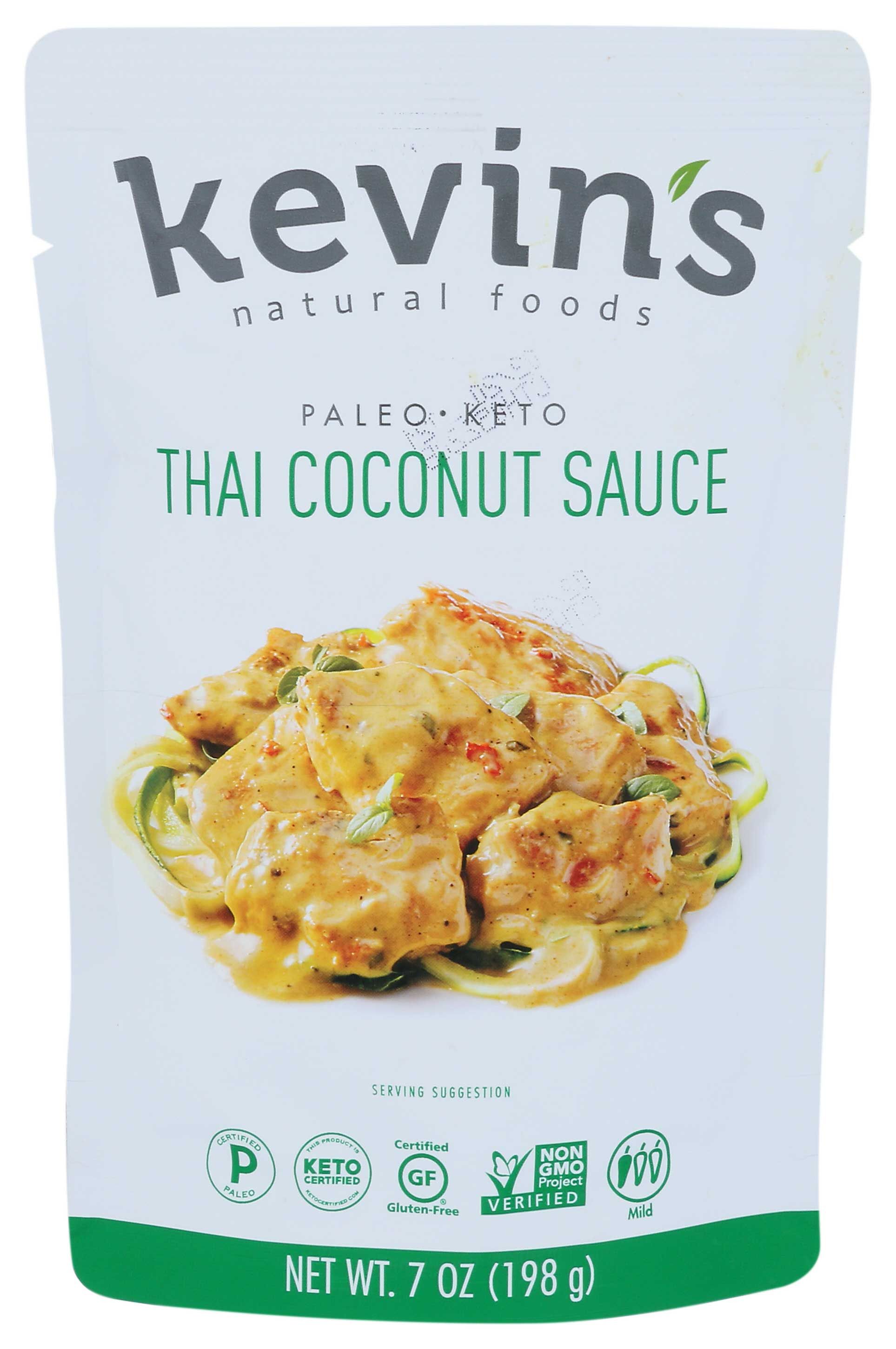 Kevin's Natural Foods Thai Coconut Sauce, 7 Ounce -- 12 Per Case