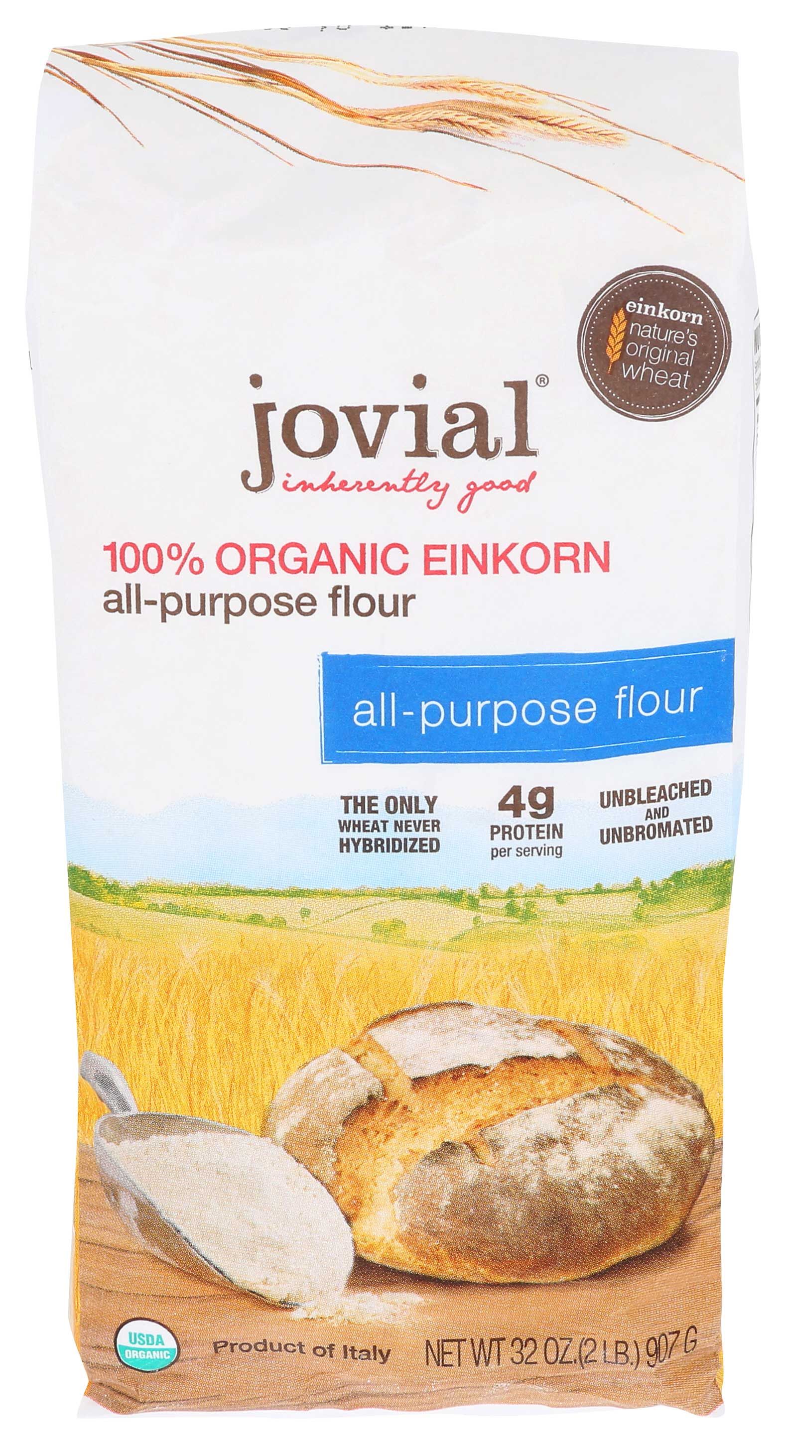 Jovial Organic Einkorn Flour, 32 Ounce -- 10 Per Case