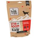 I and Love and You Stir and Boom Raw Raw Beef Boom Ba Dog Food, 1 Pound -- 6 per case