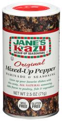 Janes Krazy Original Mixed Up Pepper Seasoning, 2.5 Ounce -- 12 per case