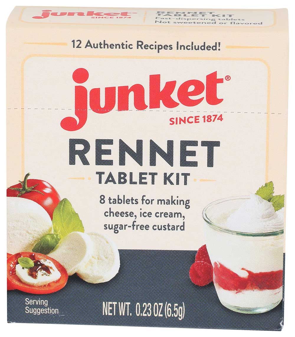Junket Rennet Tablet Kit, 0.23 Ounce -- 12 Per Case