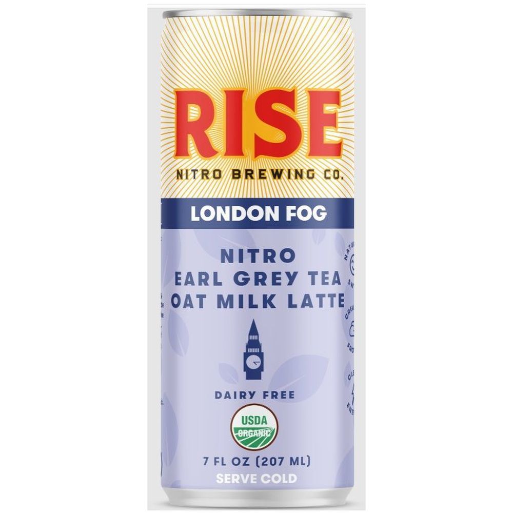 London Fog Nitro Earl Grey Tea Oat Milk Latte, 7 Fluid Ounce -- 12 Per Case