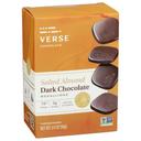 Verse 70 Percent Cacao Salted Almond Dark Chocolate Medallions, 3.17 Ounce -- 8 per case