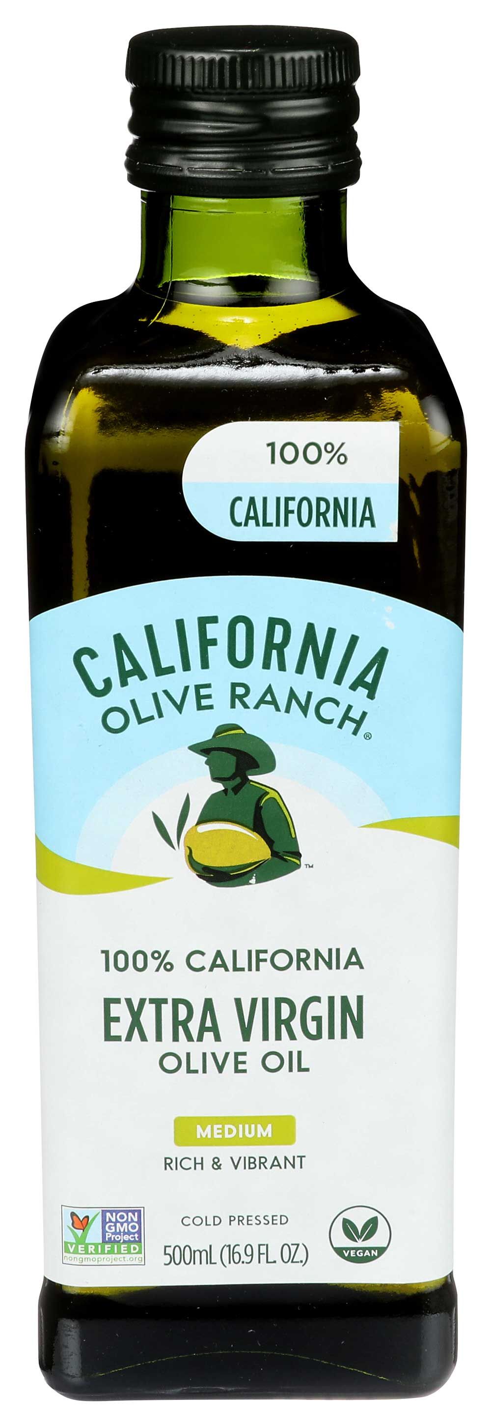 California Cold Pressed 100 Percent Extra Virgin Olive Oil, 16.9 Fluid Ounce -- 6 Per Case