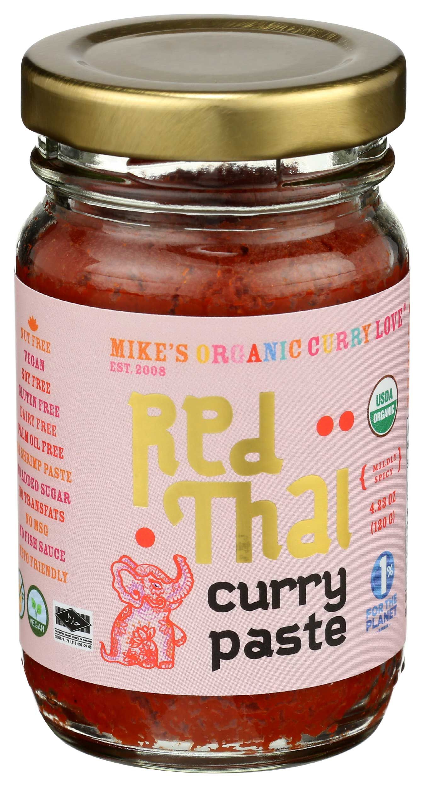 Curry Love Red Thai Curry Paste, 4.23 Ounce -- 6 Per Case