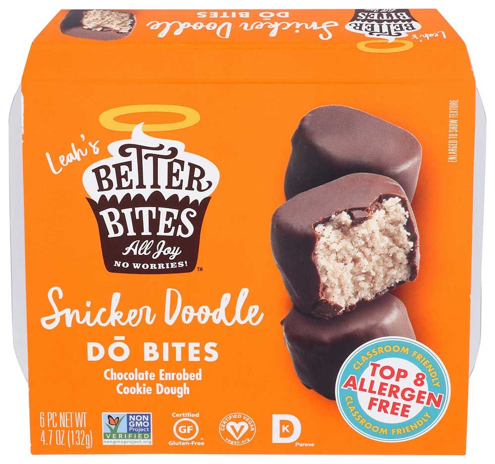 Better Bites Snickerdoodle Do Bites, 4.7 Ounce -- 6 Per Case