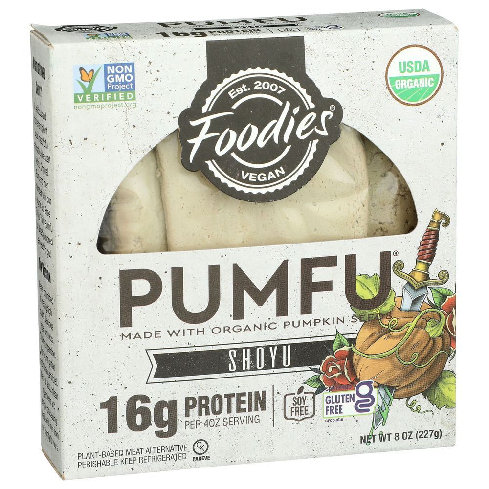 Foodies Tofu Pumfu Shoyu, 8 Ounce -- 8 Per Case