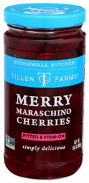 Tillen Farms Pitted Merry Maraschino Cherries, 13.5 Ounce -- 6 per case