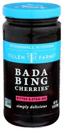 Tillen Farms Pitted Bada Bing Cherries, 13.5 Ounce -- 6 per case