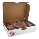 Double Red Provisions Sirloin Butterfly Beef Steak, 6 Ounce -- 28 per case.