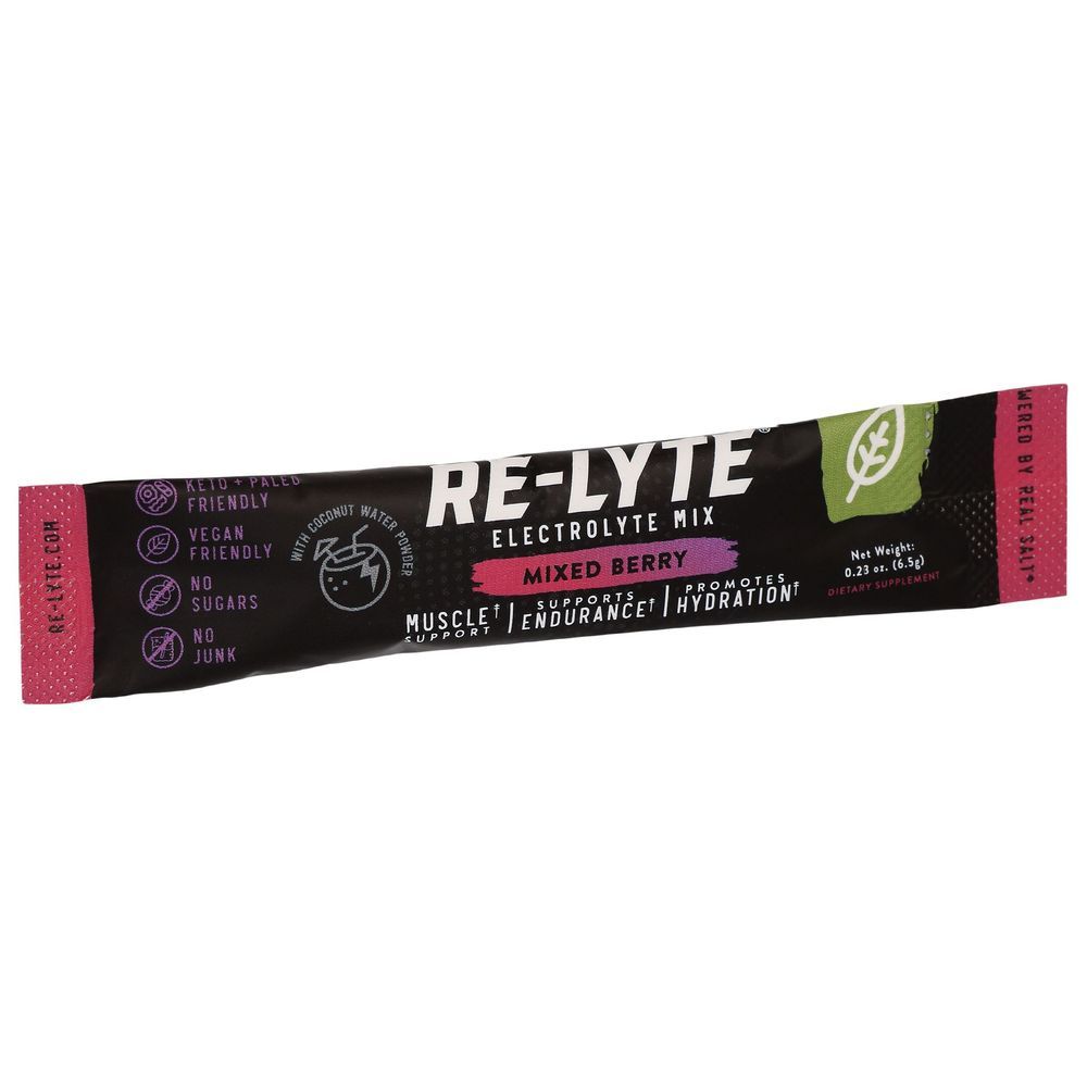 Redmond Re Lyte Mixed Berry Electrolyte Mix, 15 Count