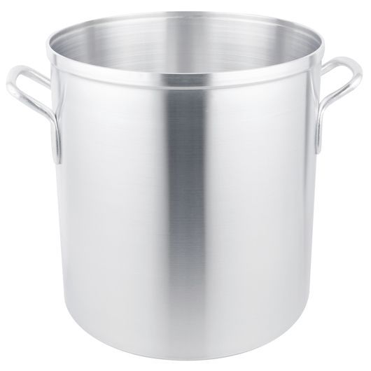 Vollrath Stock Pots, Aluminum,capacity 30.3 Ltrs,gauge 8