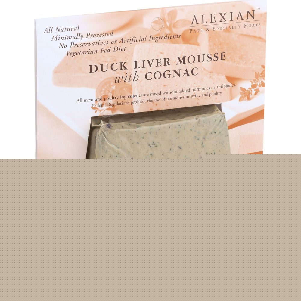Alexian Duck Liver Mousse with Cognac, 5 Ounce -- 6 per case
