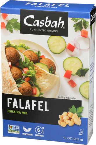 Casbah Authentic Grains Falafel Chickpea Mix, 10 Ounce -- 8 Per Case