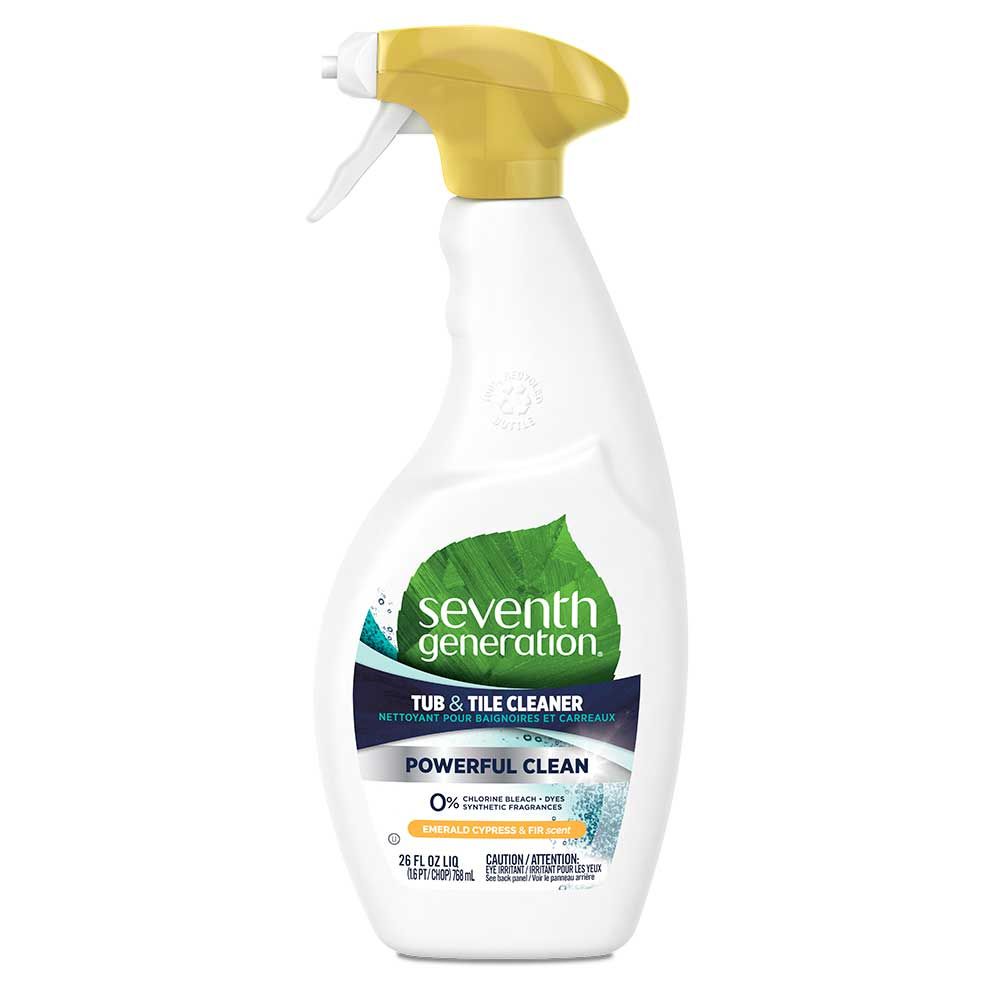 Seventh Generation Emerald Cypress Tub And Tile Cleaner, 26 Fluid Ounce -- 4 Per Case