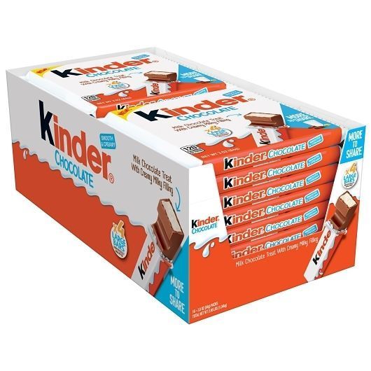 Kinder Maxi Milk Chocolate Bar, 3 Ounce -- 96 Per Case