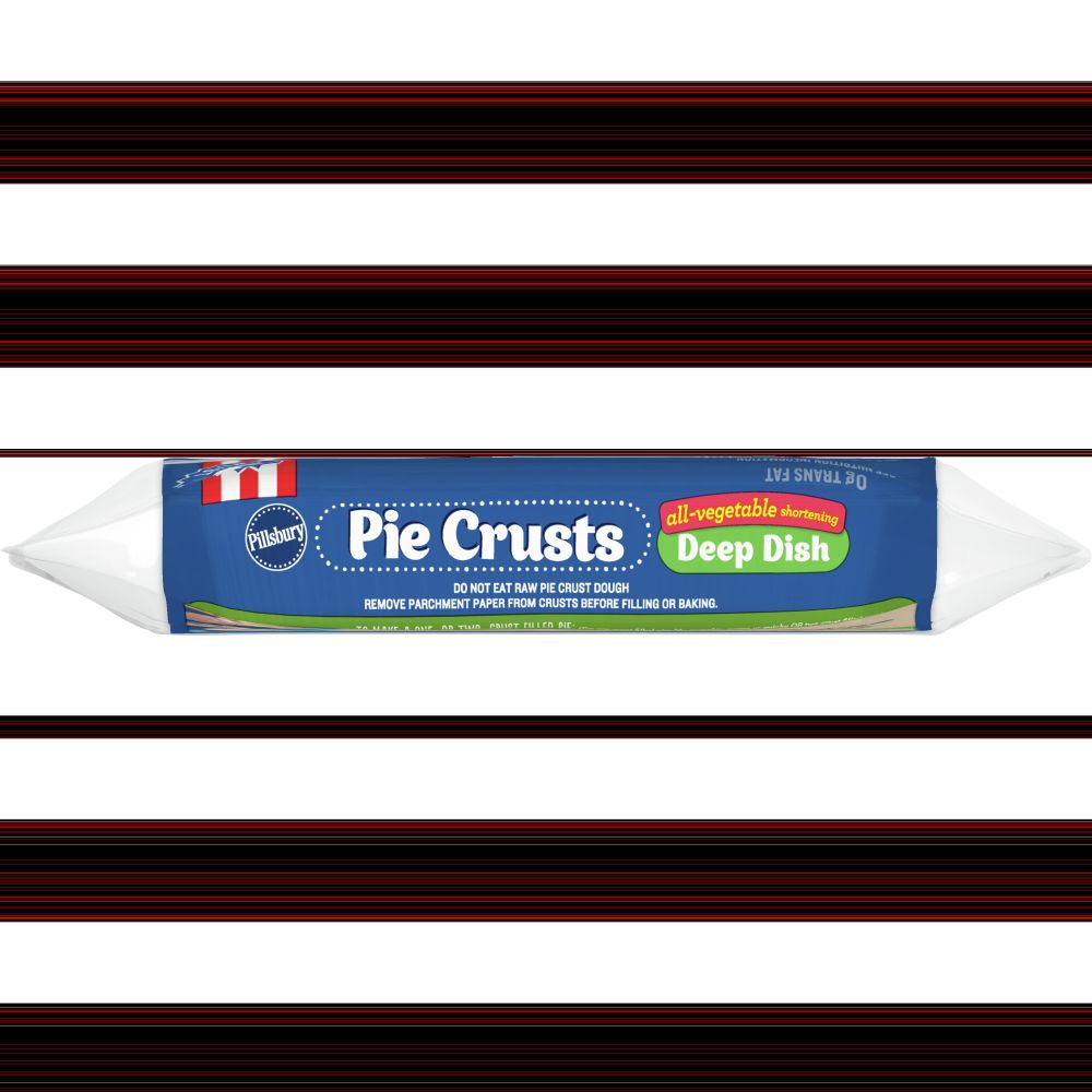 Pillsbury Pet-ritz All Vegetable Deep Dish Pie Crusts, 2 Pie Crusts Count -- 12 Per Case