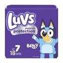 Luvs Platinum Size 7 Giant Plus Diaper - Jumbo Pack, 18 count - 4 per case