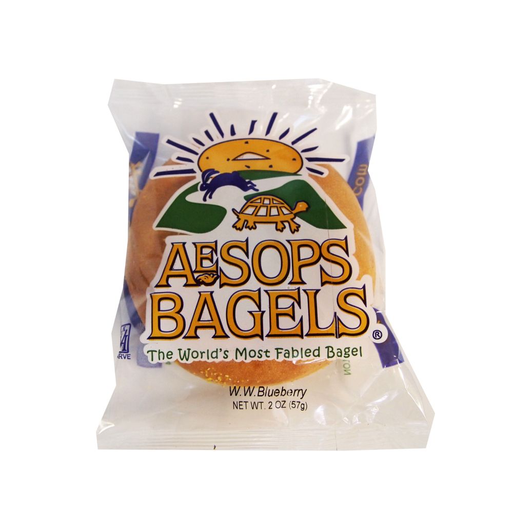 Smart Choice Whole Wheat Blueberry Bagel, 2 Ounce -- 72 Per Case